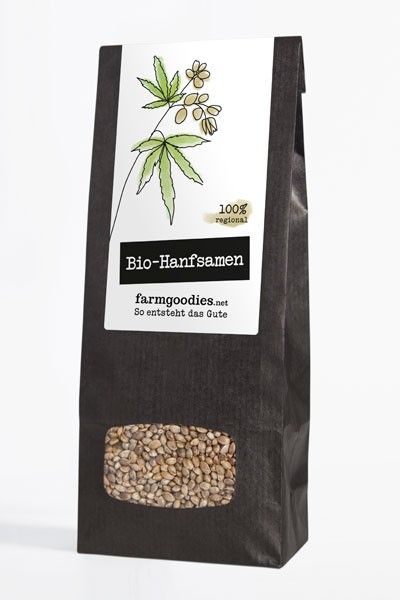 Hanfsamen ungeschält Bio