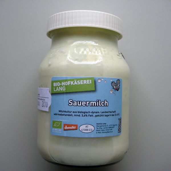 Sauermilch, demeter