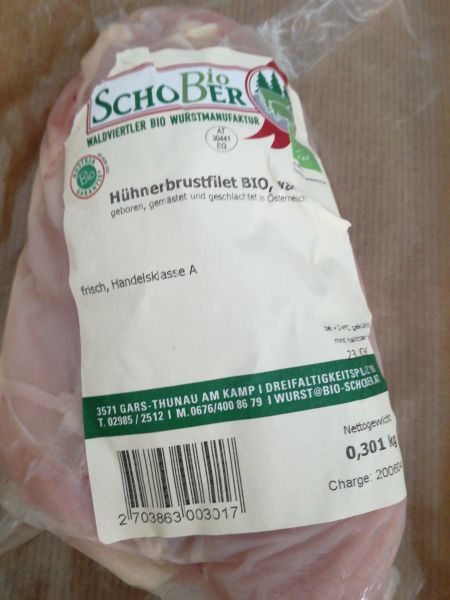 Hühnerbrustfilet Bio