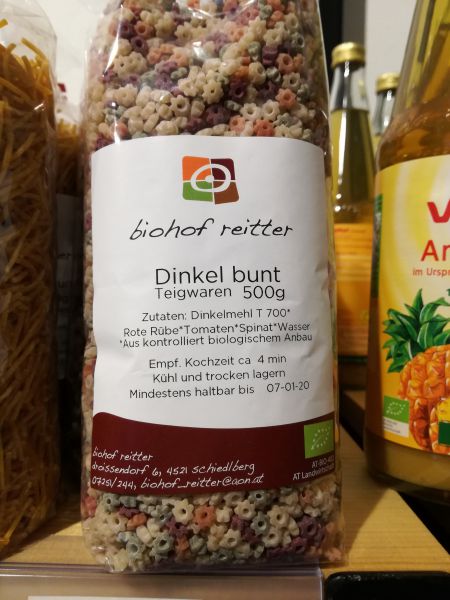 Sternchen Dinkel bunt