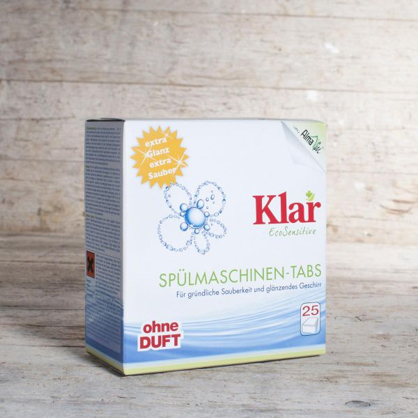 Klar Spülmaschinen - TABS - 25 Stk.