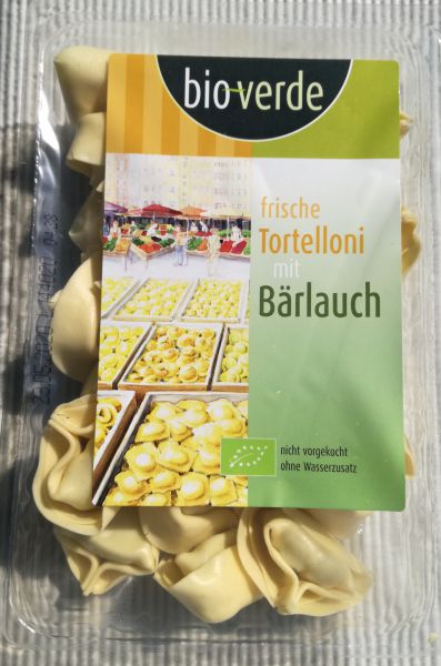 Frische Tortelloni mit Bärlauch