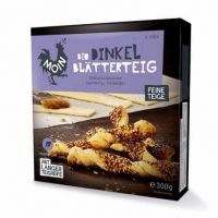 Dinkel-Blätterteig Bio TIEFGEKÜHLT Dinkel-Blätterteig Bio TIEFGEKÜHLT