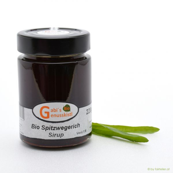 Spitzwegerich Sirup