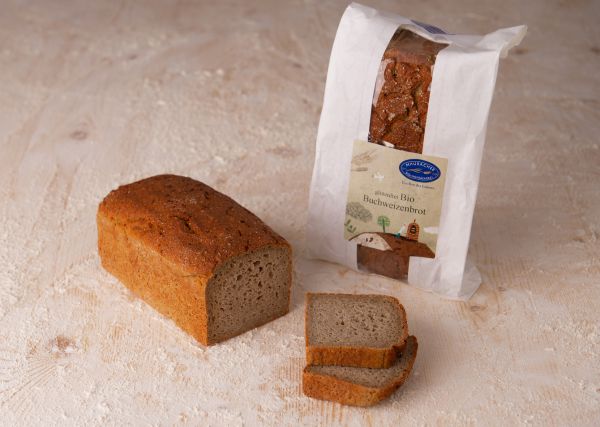 Buchweizenbrot foliert - glutenfrei