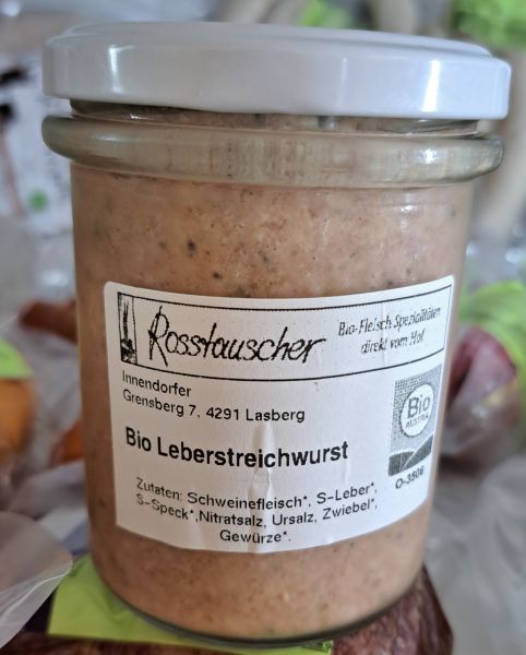 Leberstreichwurst im Glas