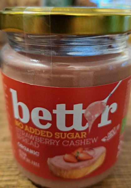 Bett'r Erdbeer-Cashew-Aufstrich Bio