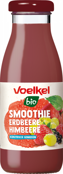 Smoothie Erdbeere & Himbeere Bio