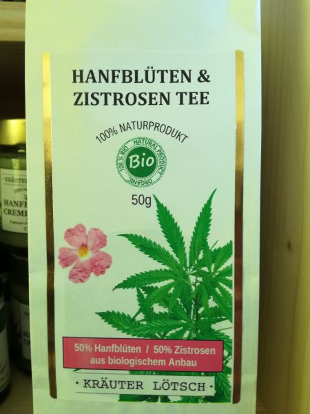 Hanfblüten & Zistrosen Tee 50/50