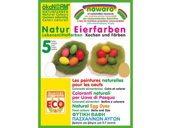 Nawaro Eierfarben 5 Farben