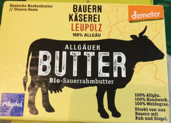 Sauerrahm-Butter Demeter