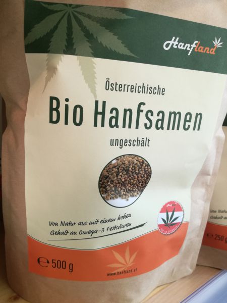 Hanfsamen ungeschält