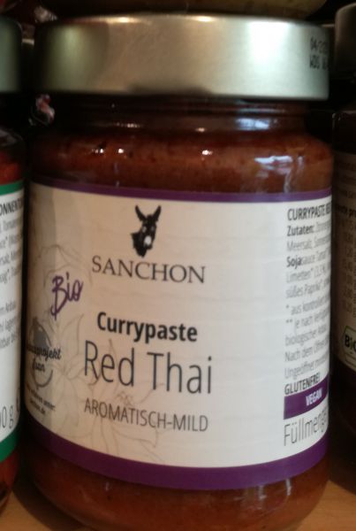 Red Thai Curry Paste Bio