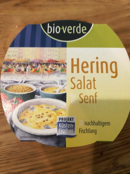 Heringssalat mit Senf