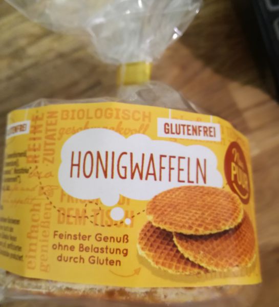 Honigwaffeln glutenrei BIO 8 Stk.