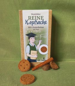 Wald-4tler Reine Kopfsache Dinkel-Kekse Bio