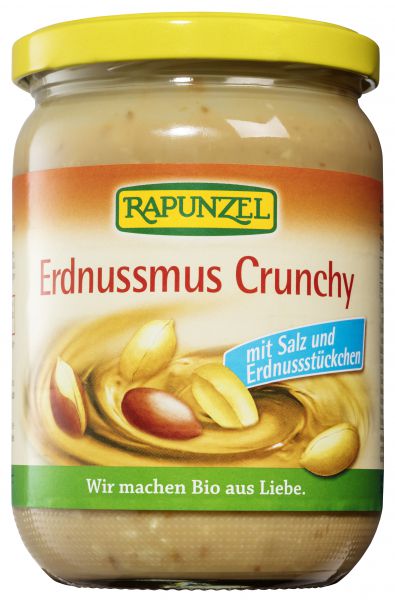 Erdnußmus Crunchy mit Salz