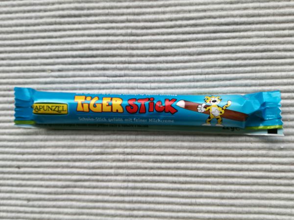 Schoko-Stick Tiger