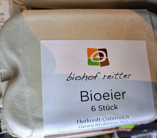 Eier M 6er Bio