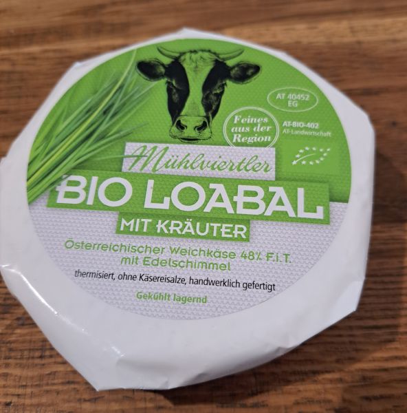 Bio Loabal - Camembert mit Kräuter