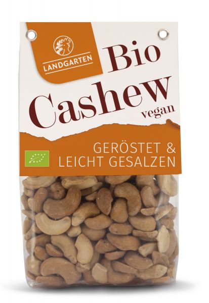 Cashews geröstet & leicht gesalzen Bio