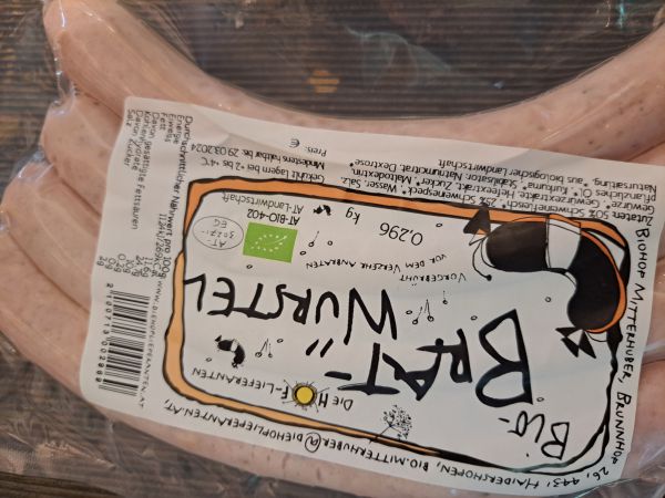 Bratwürstel Bio 2 Paar