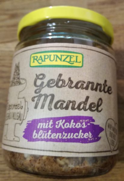 Gebrannte Mandel Aufstrich mit Kokosblütenzucker