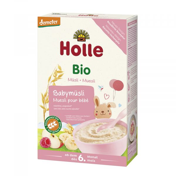 Vollkorn-Baby-Müsli ab dem 6. Monat