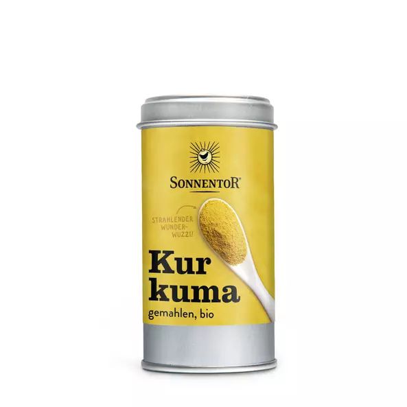 Kurkuma gemahlen Streudose