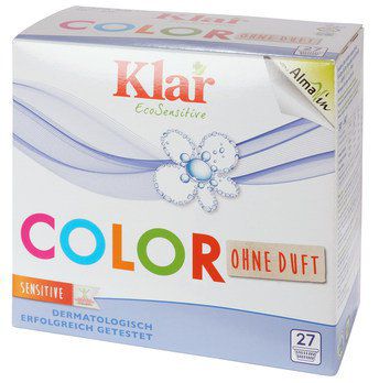 Klar Color-Waschpulver ohne Duft