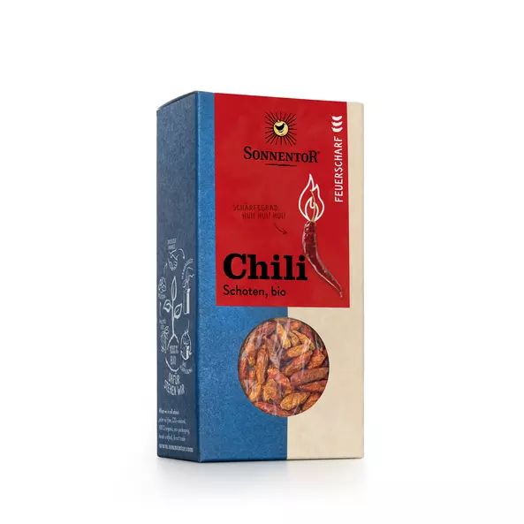 Chili Schoten feuerscharf ganz