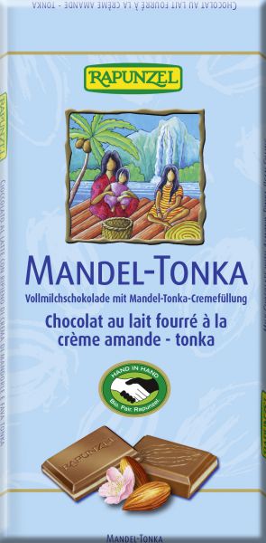 Schokolade Vollmilch Mandel-Tonka