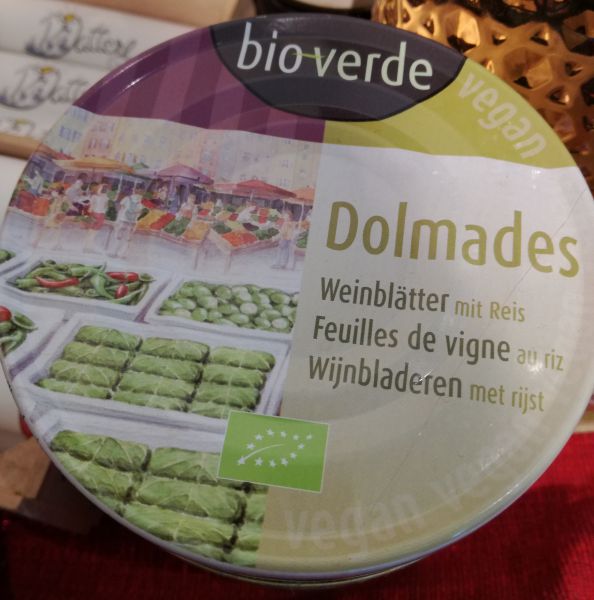 Dolmades gefüllte Weinblätter