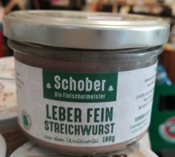 Leberstreichwurst im Glas