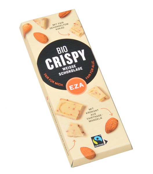 BIO Companera Crispy Weiße Schokolade