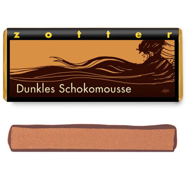 Dunkles Schokomousse