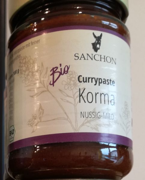 Korma Curry Paste Bio