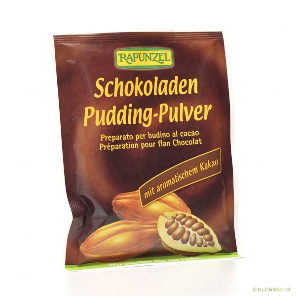 Pudding-Pulver Schokolade