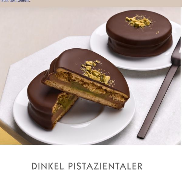 Dinkel Pistazien Taler Bio