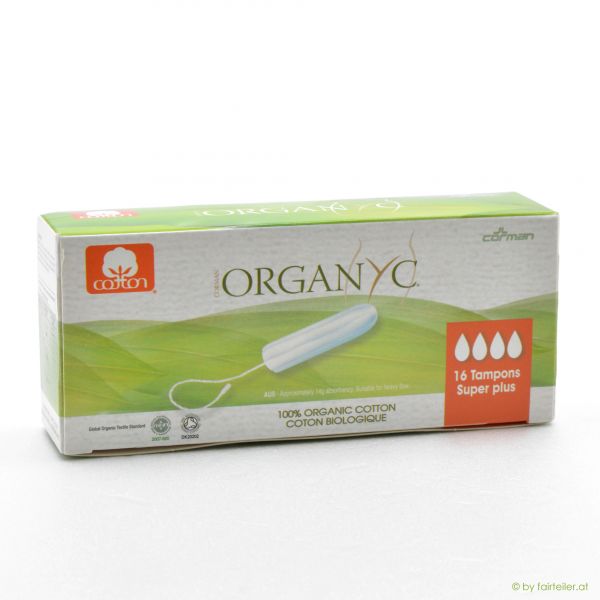 Organyc Tampons super plus (orange)