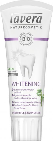 Zahncreme Whitening ohne Titandioxid Bio