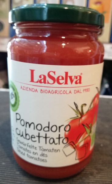 Pomodoro cubettato - gewürfelte Tomaten