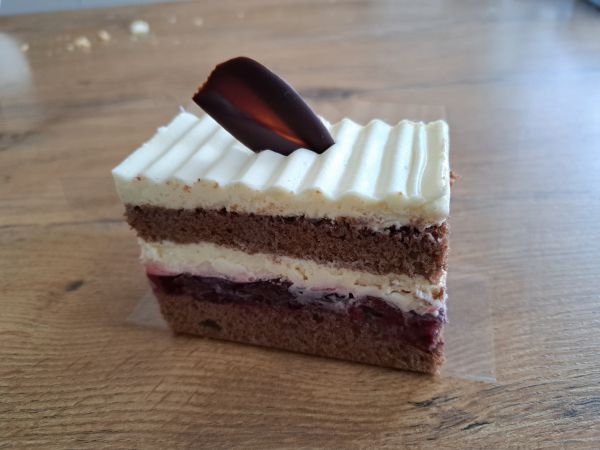 Mascarpone Weichselschnitte Bio