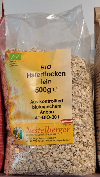 Haferflocken fein Bio