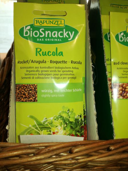 Keimsaat Rucola Bio