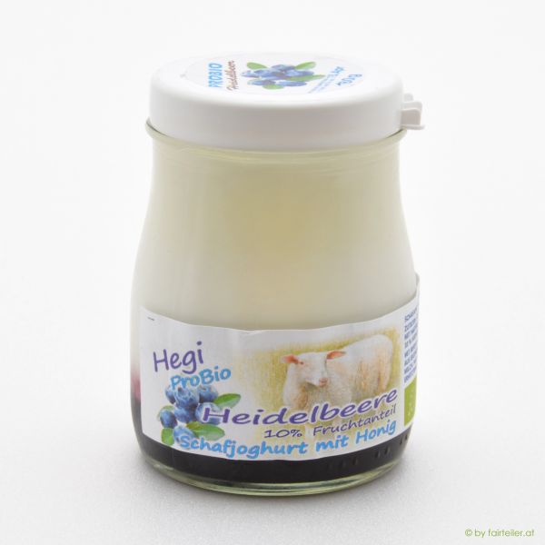 Hegi Schafjoghurt Heidelbeere, probiotisch