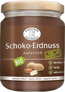 Schoko-Erdnuss Aufstrich Bio