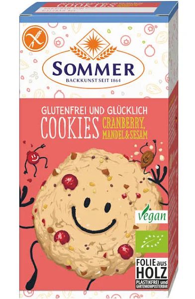 Cookie Cranberra Mandel Sesam