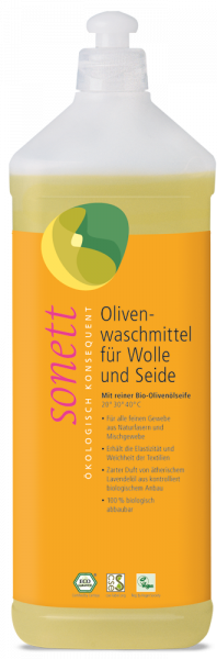 Oliven-Waschmittel Wolle + Seide