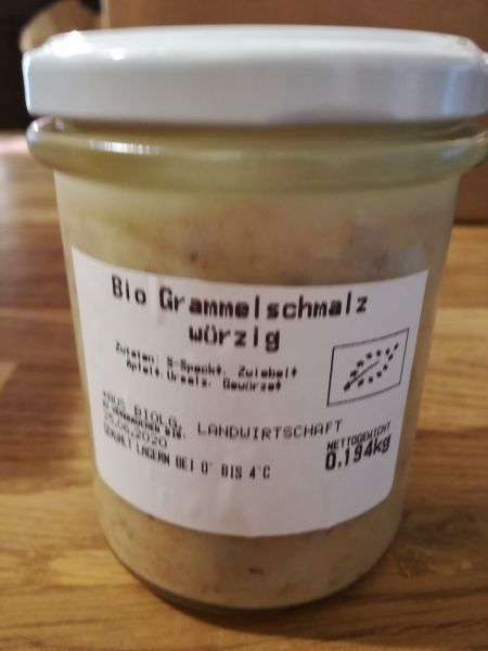 Grammelschmalz würzig